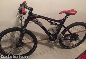 Bicicleta de montanha susp. total - KTM - 26