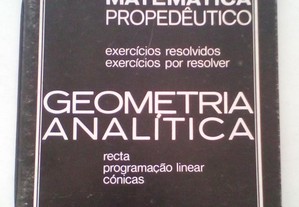 Matemática Propedêutico-Geometria Analítica