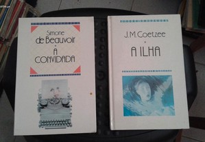 Obras de Simone de Beauvoir e J.M. Coetzee
