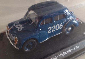 * Miniatura 1:43 Low Cost Renault 4CV Rally Mille Miglia (1954)