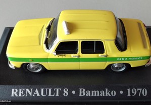 * Miniatura 1:43 Táxi Renault 8 (1970) | Cidade Bamako | 1ª Série