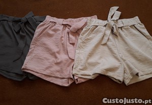 Conjunto 3 cales senhora - novos - portes includos