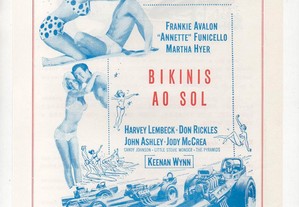 Bikinis ao Sol (folheto de cinema)