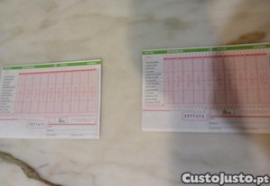 Conjunto de 2 Totobolas 1998