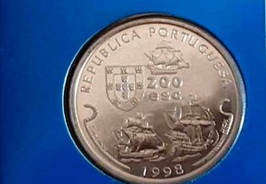 Portugal - Moeda 200$00 Vasco da Gama 1998 - AM