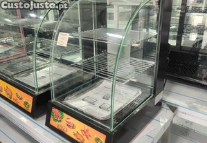 Vitrine aquecida de bancada