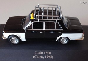 * Miniatura 1:43 Colecção "Táxis do Mundo" Lada 1500 (1994) Cairo 2ª Série 
