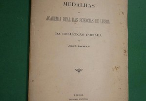 Arthur Lamas. Medalhas da Academia Real das Sciências de Lisboa