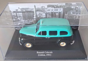 * Miniatura 1:43 Colecção "Táxis do Mundo" Renault Colorale (1951) Lisboa 2ª Série