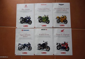 Colecção Revistas motos Suzuki Yamaha BMW Harley