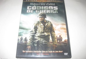 DVD "Códigos de Guerra" com Nicolas Cage