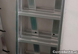 Escada dupla multifunes 5,25m nova