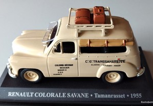 * Miniatura 1:43 Táxi Renault Colorale Savane (1955) | Cidade Tamanrasset | 1ª Série