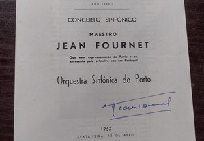 Teatro São João Porto 1957 Programa