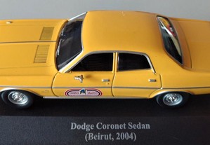 * Miniatura 1:43 Colecção "Táxis do Mundo" Dodge Coronet (2004) Beirut 2ª Série