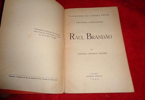 Raúl Brandão por Castelo Branco Chaves