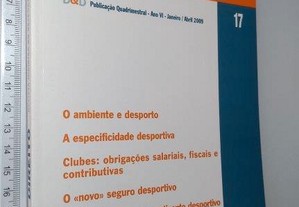 Desporto e Direito (Revista Jurídica do Desporto n.° 17) - José Manuel Meirim