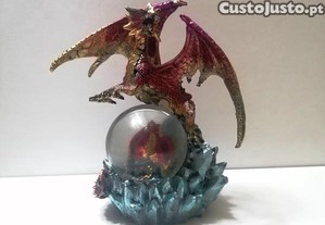 Figura Dragão Vermelho - Vidente da Fortuna