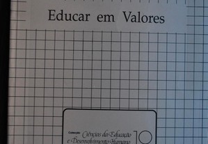 Educar Em Valores (Ciências da Educação e Desenvolvimento Humano) de Filipe Rocha