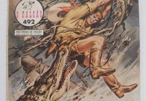O Falcão 492 Histórias de Ficção KALAR " O Monstro da Selva " BD Banda Desenhada