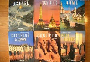 Os Lugares e a História - 6 volumes