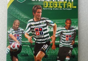 Caderneta de cromos vazia de futebol Sporting Digital 2007/2008