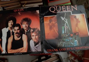 Vinil Singles dos Queen.