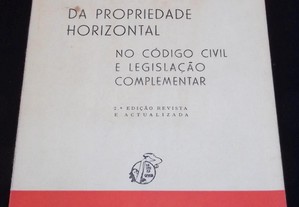 Livro da Propriedade horizontal 1979 Coimbra Ed.