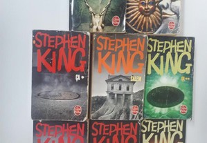 Stephen King 8 volumes em Francês