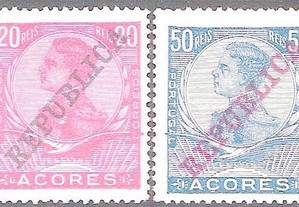 Selos Afinsa 123-25-27-28 Açores