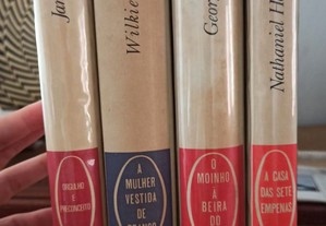 Colecção 4Livros: Nathaniel Hawthorne, George Eliot, Jane Austen e Wilkie Collins