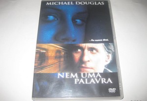 DVD "Nem Uma Palavra" com Michael Douglas