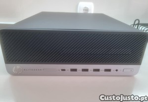HP EliteDesk 705 G5 SFF - AMD + 16GB + 256GB + 500GB + wifi + bt - desktop como novo e revisto