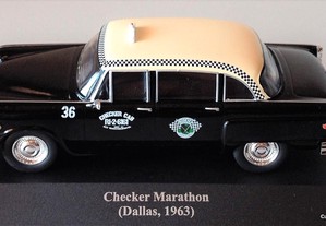 * Miniatura 1:43 Colecção "Táxis do Mundo" Checker Marathon (1963) Dallas 2ª Série 
