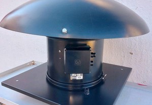 Ventilador extrator 1800 m3h  cobertura ar fumos