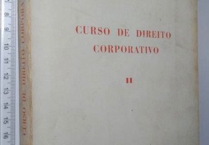 Curso de Direito Corporativo II - Pedro Soares Martínez