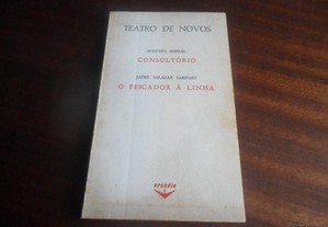"Teatro de Novos: Augusto Sobral e Jaime Salazar Sampaio - 1ª Edição de 1961