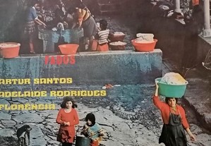 Disco LP, Fados, Artur Santos, Adelaide Rodrigues e Florência