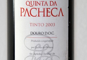 Quinta Da Pacheca Tinto de 2003 -Douro D.C.O. -Lamego