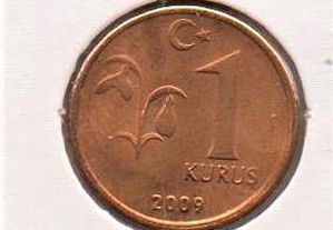 Turquia - 1 Kurus 2009 - soberba
