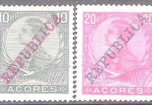 Selos Afinsa 121-23-25-27 Açores
