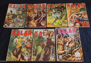 Livro BD Kalar Tigre e Falcão