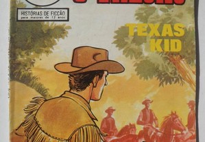 O Falcão 1104 TEXAS KID BD Banda Desenhada western faroeste cowboys
