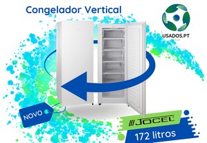 Congelador Vertical 5 gavetas 172 litros JOCEL branco . Arca