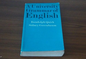 A University Grammar of English de Randolph Quirk,Sidney Greenbaum