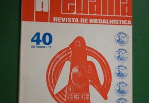 A Medalha. Revista de Medalhística nº 40. Outubro de 1975.