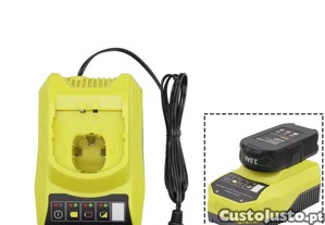 Carregadores novos 220 voltes para Ryobi, 12V-18V