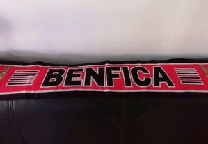 Cachecol do Benfica (c/4 riscas pretas)