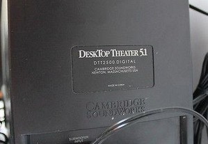 Conjunto CREATIVE Desktop Theater 5.1 DTT2500 Digi