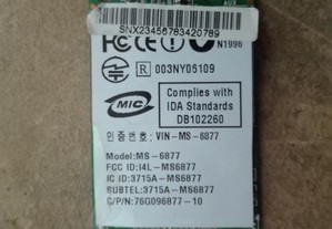 Placa Wireless MS-6877- Usada